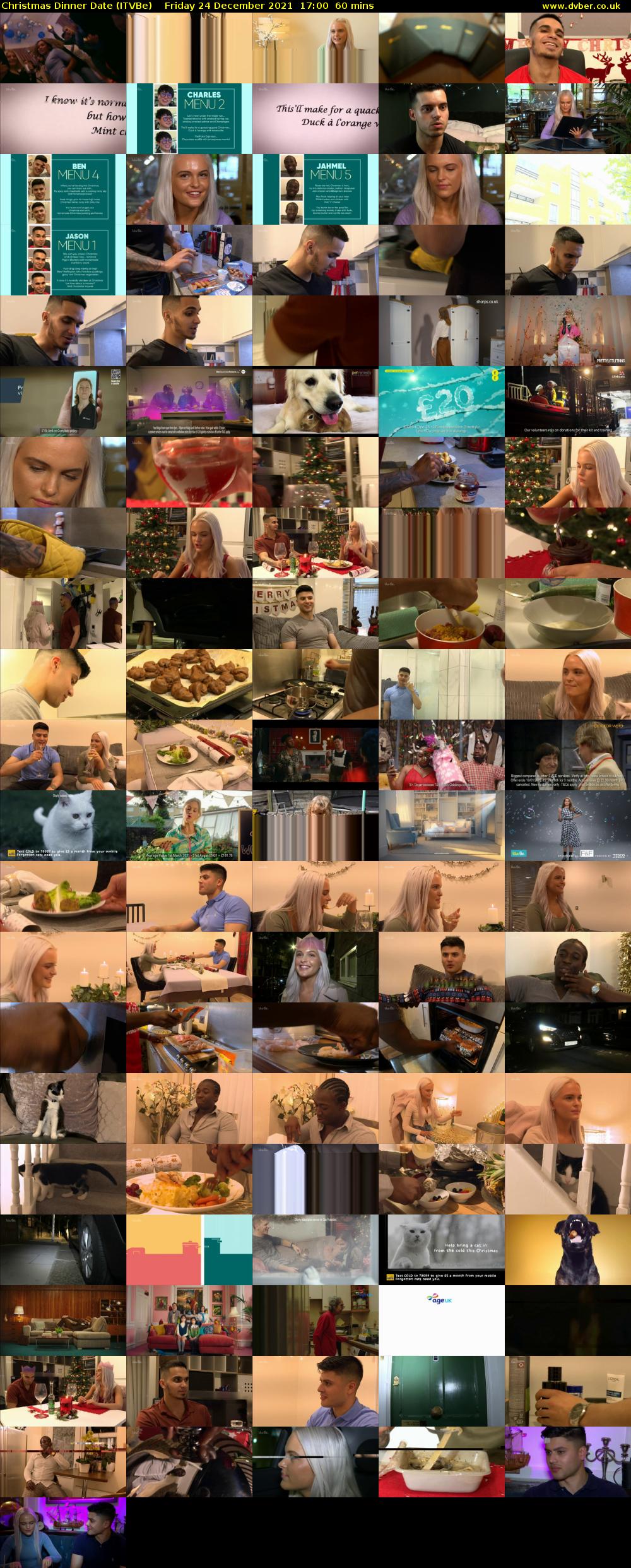 Christmas Dinner Date (ITVBe) Friday 24 December 2021 17:00 - 18:00