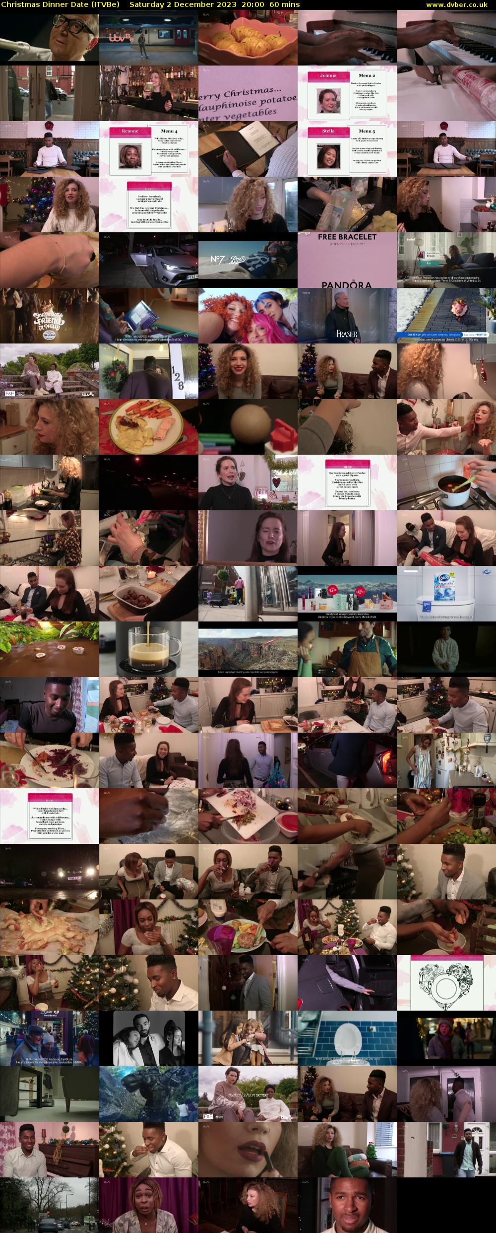 Christmas Dinner Date (ITVBe) Saturday 2 December 2023 20:00 - 21:00