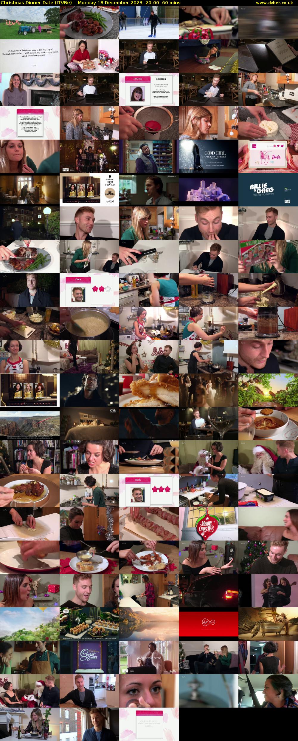 Christmas Dinner Date (ITVBe) Monday 18 December 2023 20:00 - 21:00