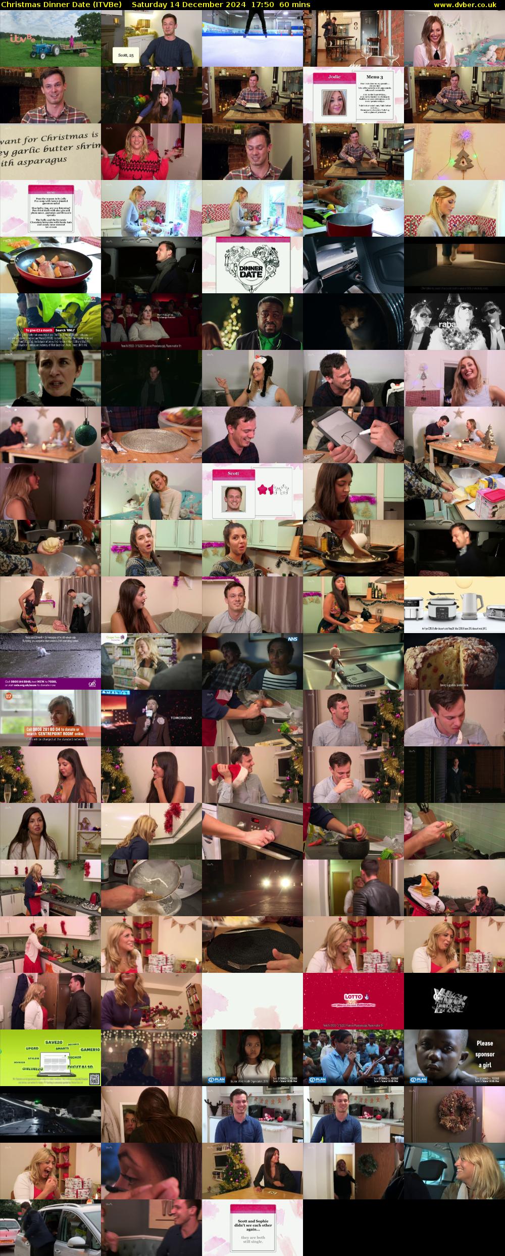 Christmas Dinner Date (ITVBe) Saturday 14 December 2024 17:50 - 18:50