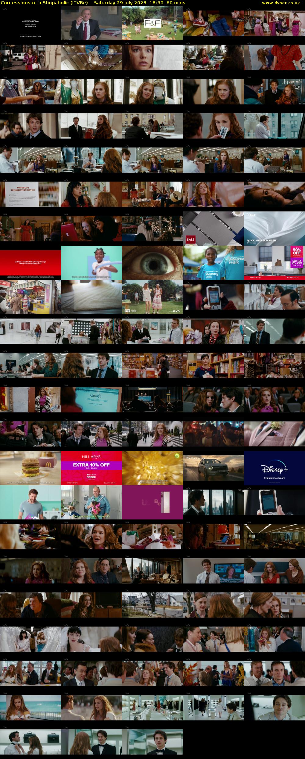 Confessions of a Shopaholic (ITVBe) Saturday 29 July 2023 18:50 - 19:50