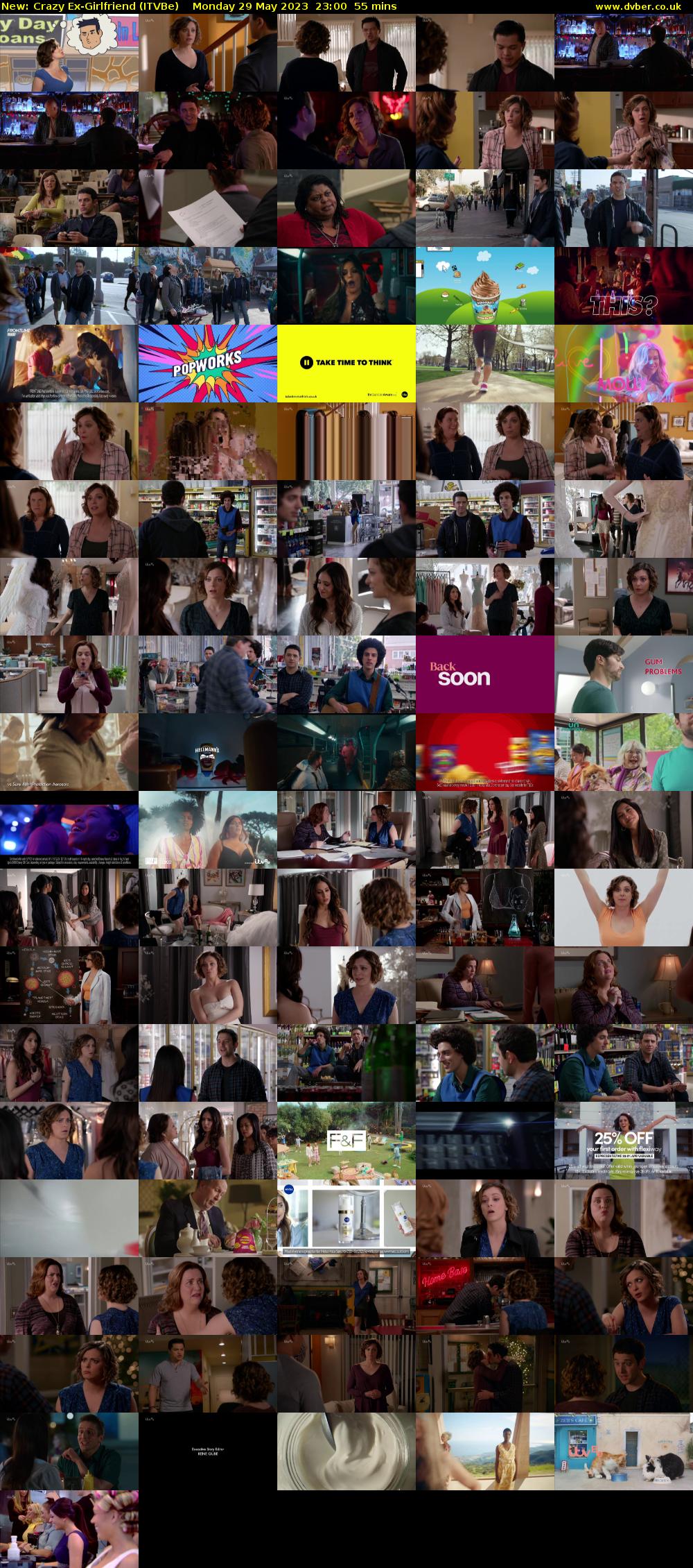 Crazy Ex-Girlfriend (ITVBe) Monday 29 May 2023 23:00 - 23:55