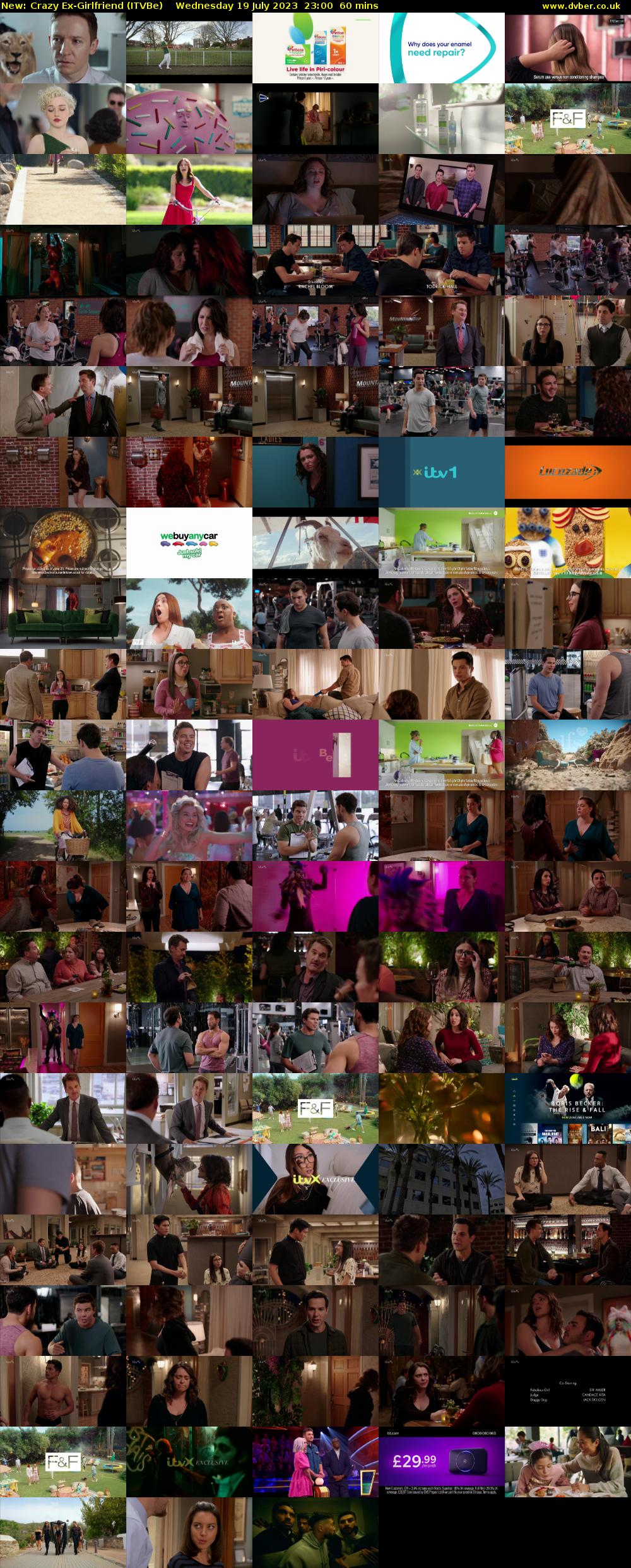 Crazy Ex-Girlfriend (ITVBe) Wednesday 19 July 2023 23:00 - 00:00