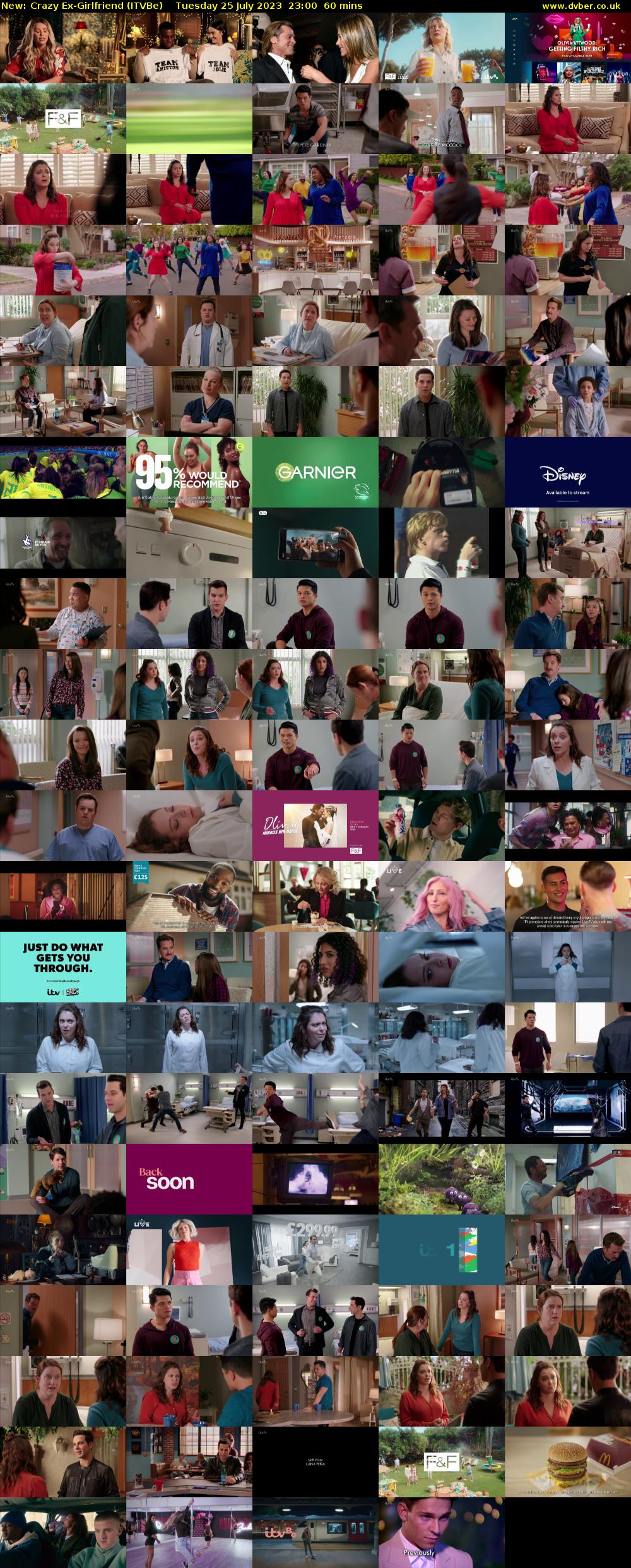 Crazy Ex-Girlfriend (ITVBe) Tuesday 25 July 2023 23:00 - 00:00