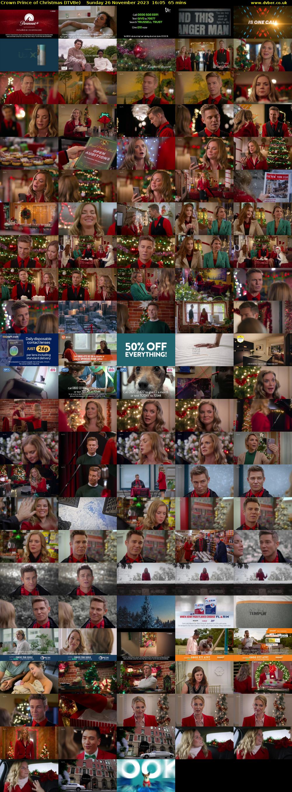Crown Prince of Christmas (ITVBe) Sunday 26 November 2023 16:05 - 17:10