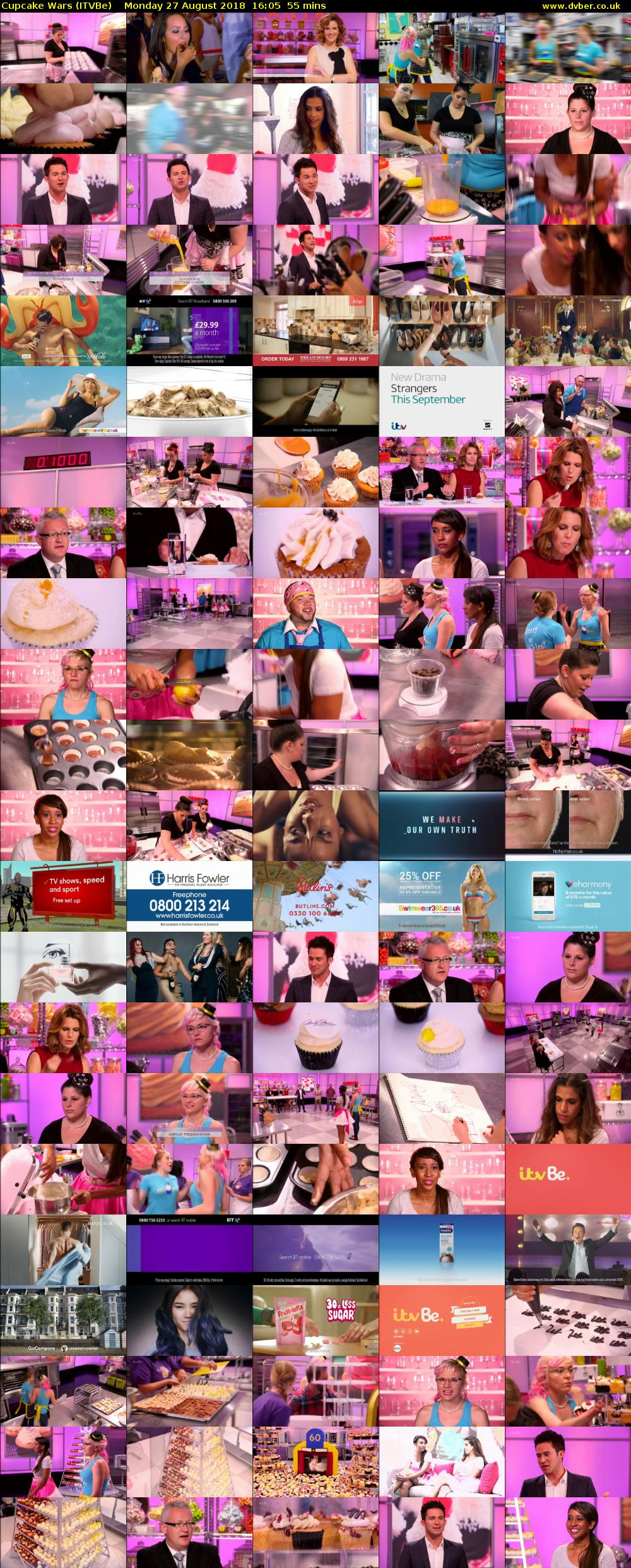 Cupcake Wars (ITVBe) Monday 27 August 2018 16:05 - 17:00