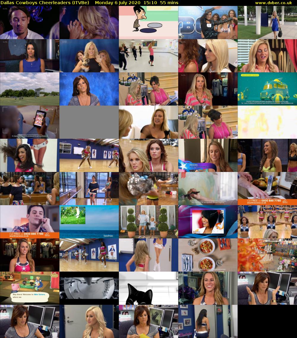 Dallas Cowboys Cheerleaders (ITVBe) Monday 6 July 2020 15:10 - 16:05