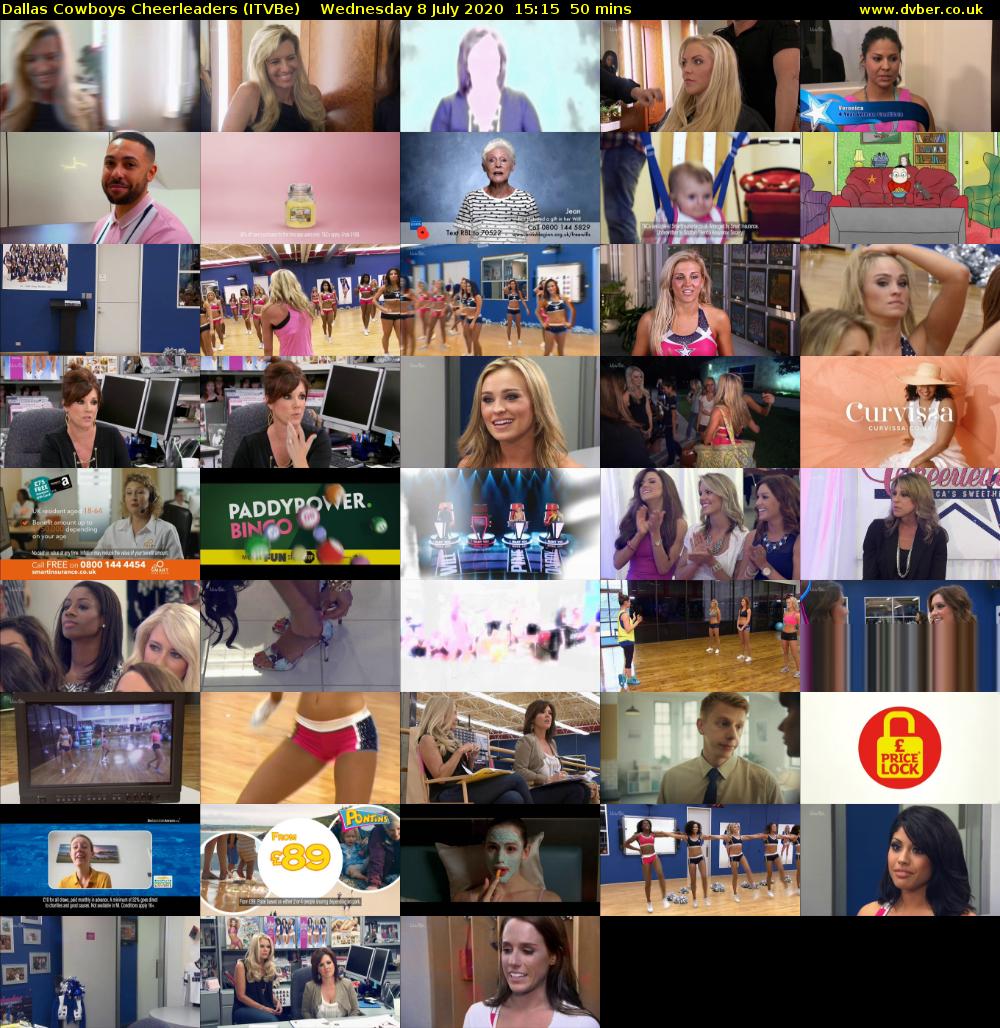 Dallas Cowboys Cheerleaders (ITVBe) Wednesday 8 July 2020 15:15 - 16:05