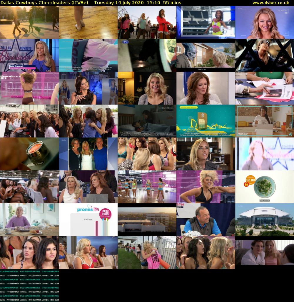 Dallas Cowboys Cheerleaders (ITVBe) Tuesday 14 July 2020 15:10 - 16:05