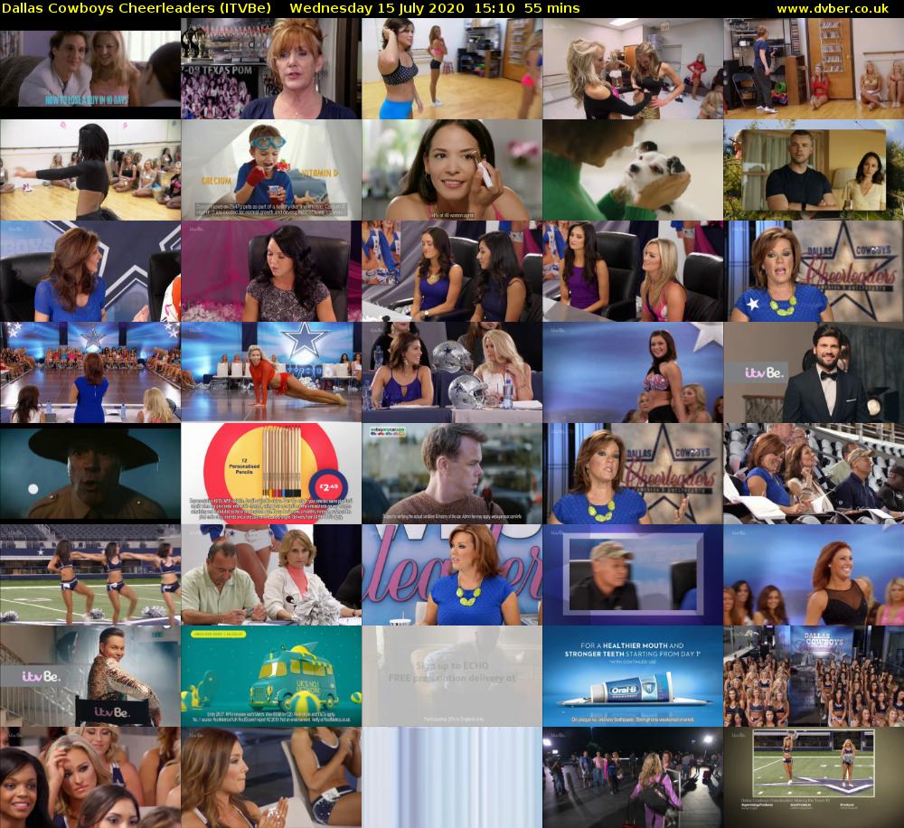 Dallas Cowboys Cheerleaders (ITVBe) Wednesday 15 July 2020 15:10 - 16:05