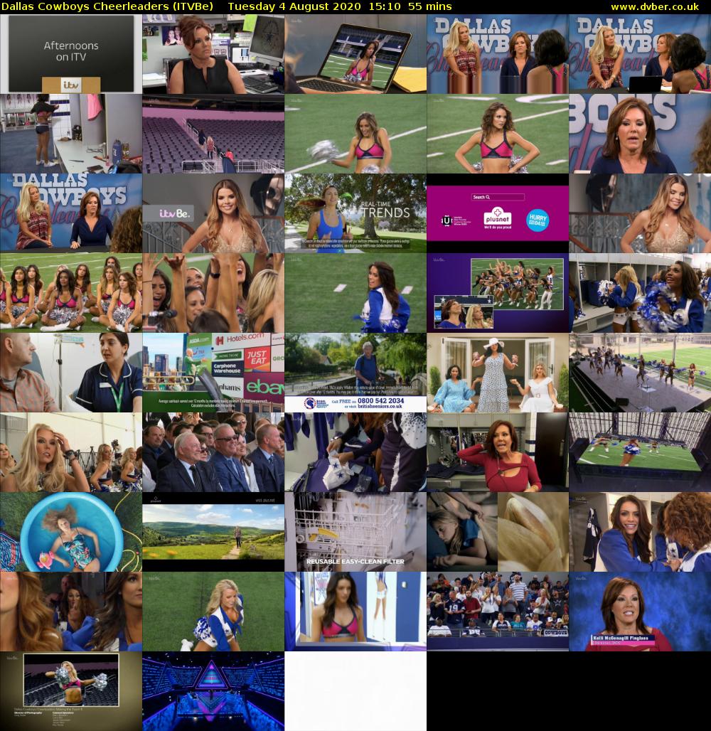 Dallas Cowboys Cheerleaders (ITVBe) Tuesday 4 August 2020 15:10 - 16:05
