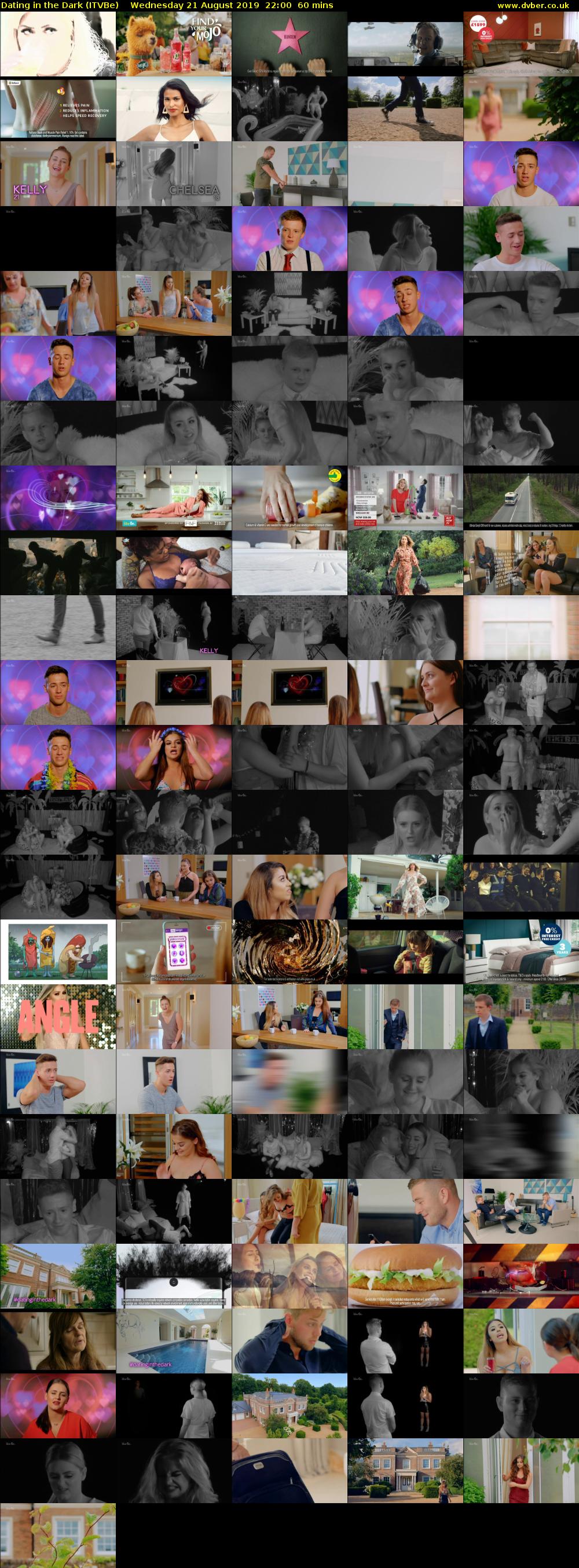 Dating in the Dark (ITVBe) Wednesday 21 August 2019 22:00 - 23:00