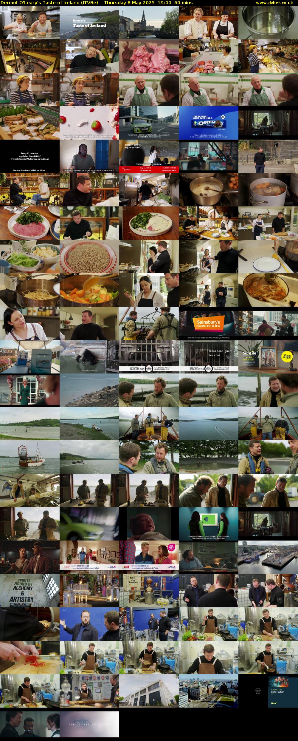 Dermot O'Leary's Taste of Ireland (ITVBe) Thursday 8 May 2025 19:00 - 20:00