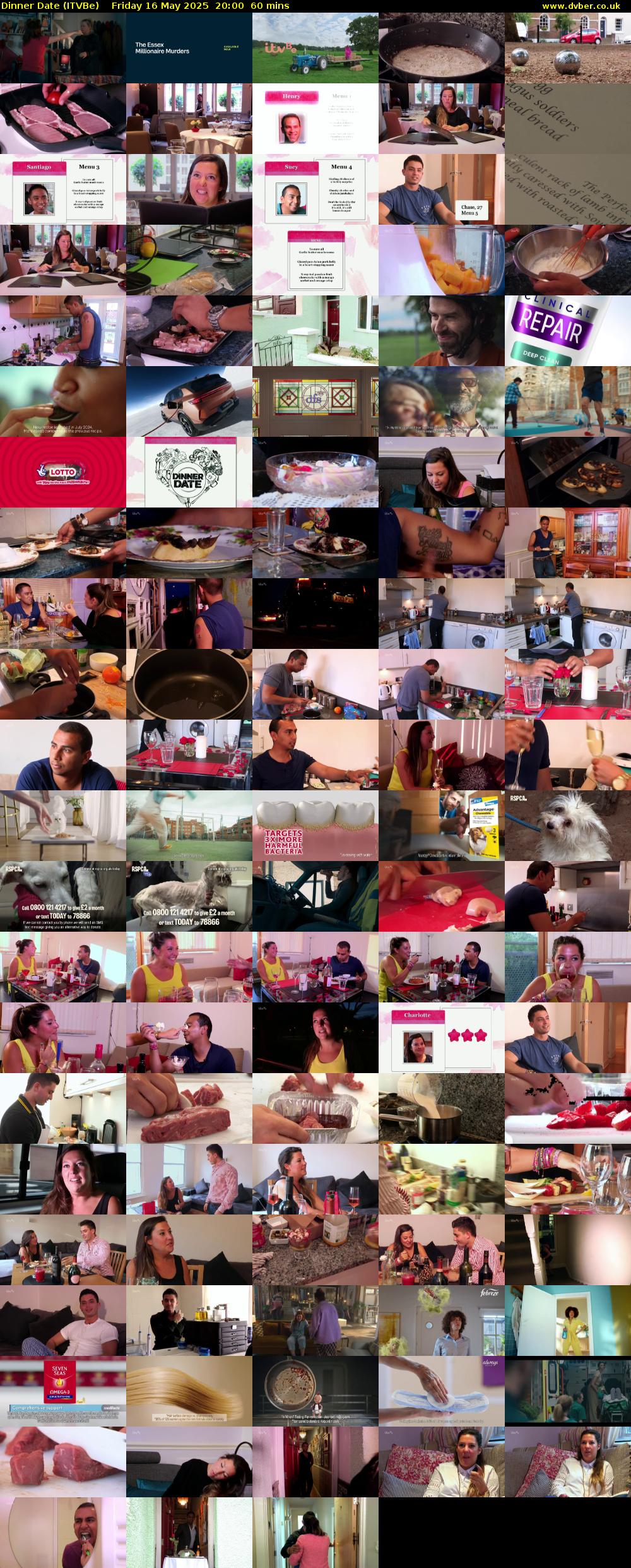 Dinner Date (ITVBe) Friday 16 May 2025 20:00 - 21:00