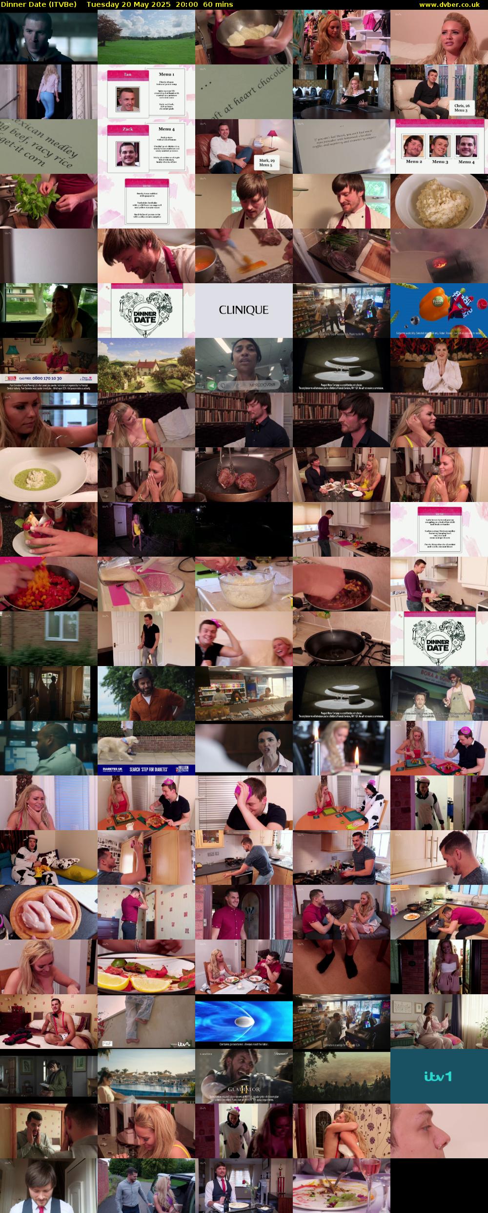 Dinner Date (ITVBe) Tuesday 20 May 2025 20:00 - 21:00