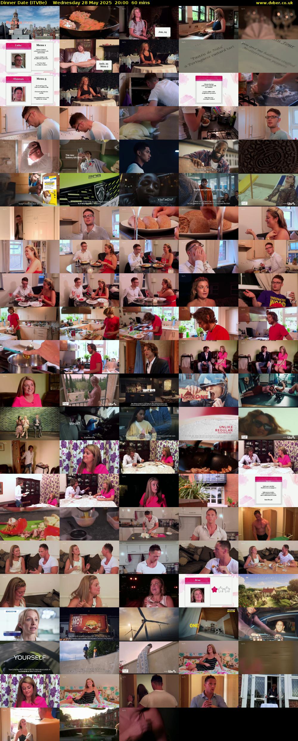 Dinner Date (ITVBe) Wednesday 28 May 2025 20:00 - 21:00