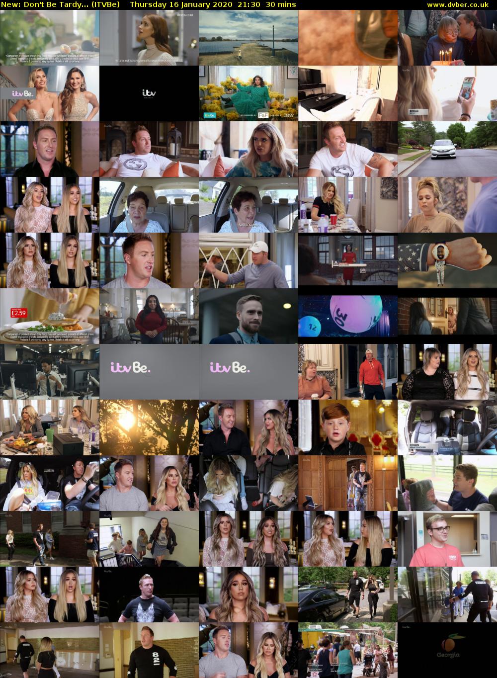 Don't Be Tardy... (ITVBe) Thursday 16 January 2020 21:30 - 22:00