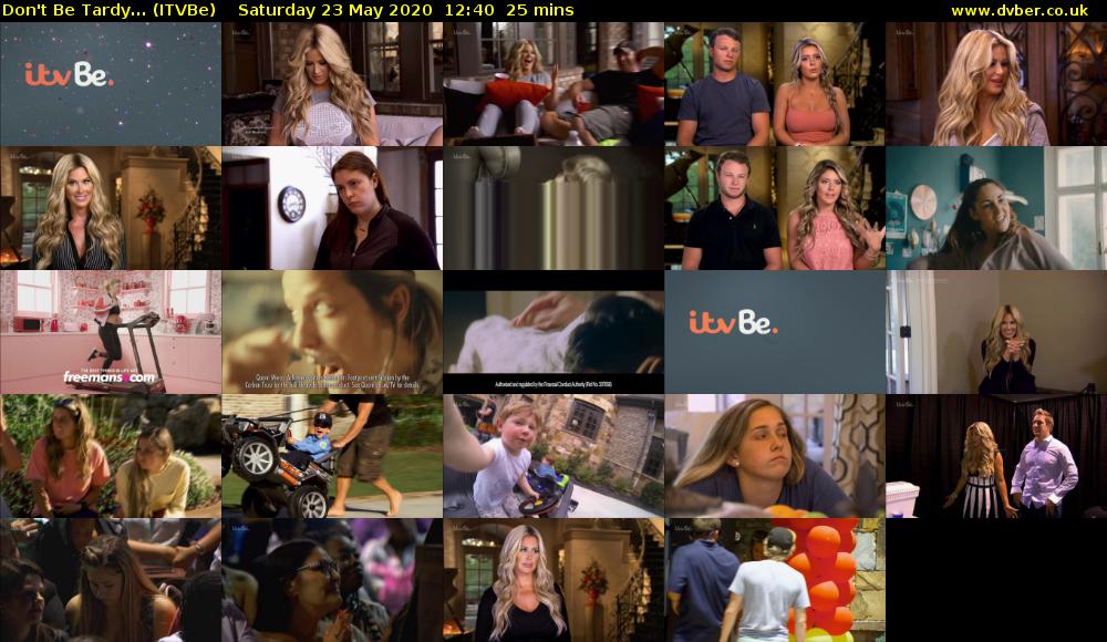 Don't Be Tardy... (ITVBe) Saturday 23 May 2020 12:40 - 13:05