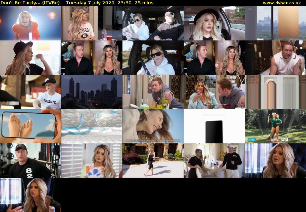 Don't Be Tardy... (ITVBe) Tuesday 7 July 2020 23:30 - 23:55