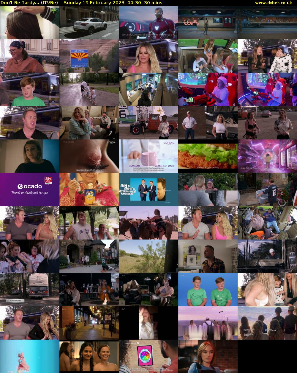 Don't Be Tardy... (ITVBe) Sunday 19 February 2023 00:30 - 01:00