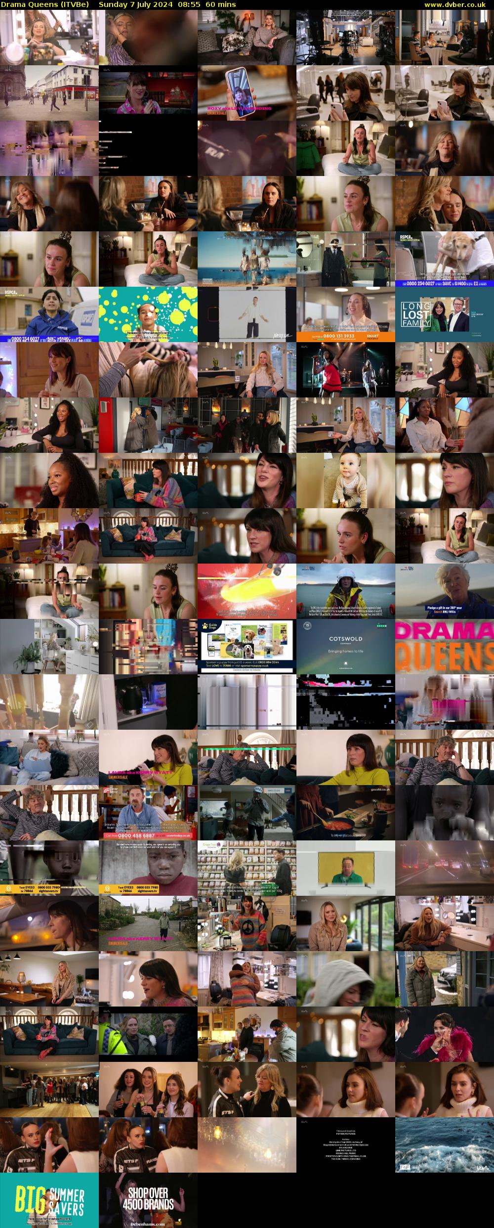 Drama Queens (ITVBe) Sunday 7 July 2024 08:55 - 09:55