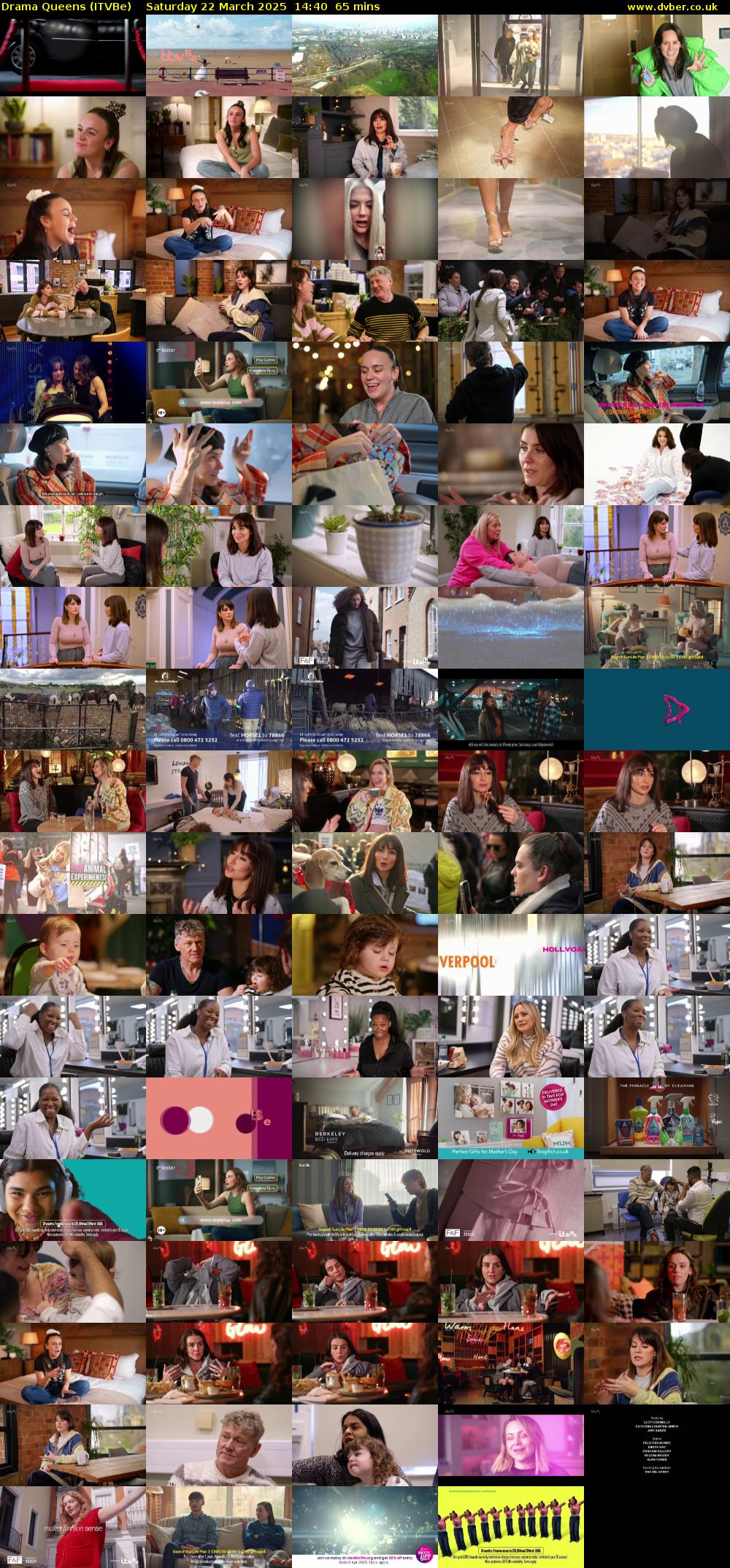 Drama Queens (ITVBe) Saturday 22 March 2025 14:40 - 15:45