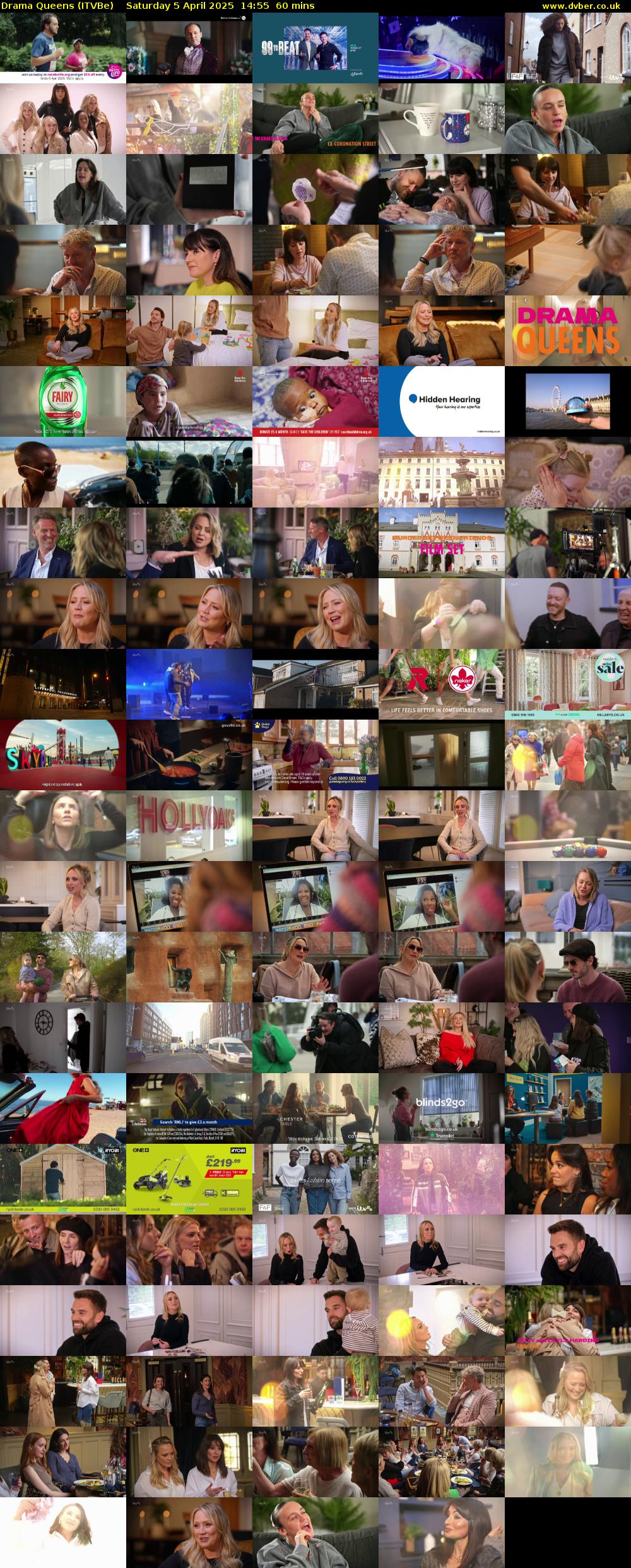 Drama Queens (ITVBe) Saturday 5 April 2025 14:55 - 15:55
