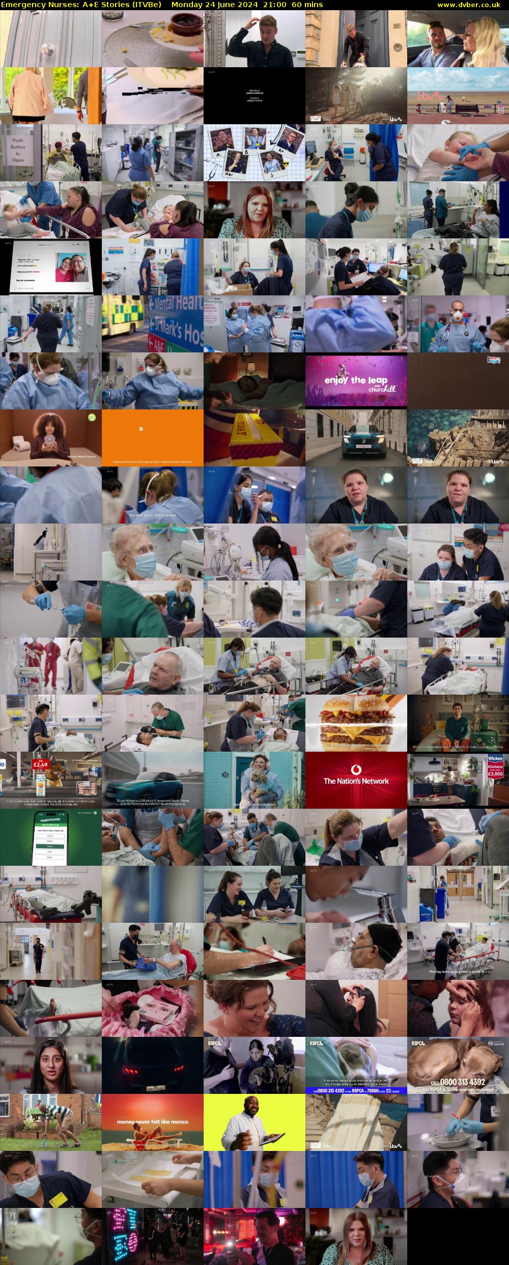 Emergency Nurses: A+E Stories (ITVBe) Monday 24 June 2024 21:00 - 22:00