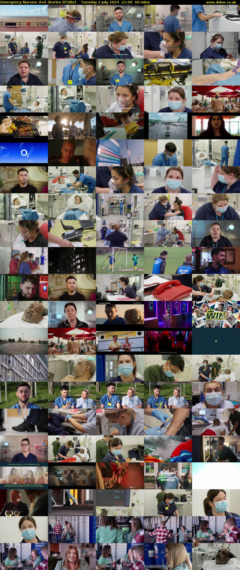 Emergency Nurses: A+E Stories (ITVBe) Tuesday 2 July 2024 21:00 - 22:00