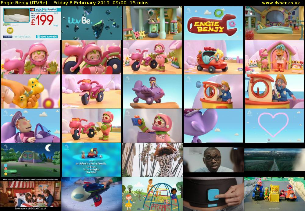 Engie Benjy (ITVBe) Friday 8 February 2019 09:00 - 09:15