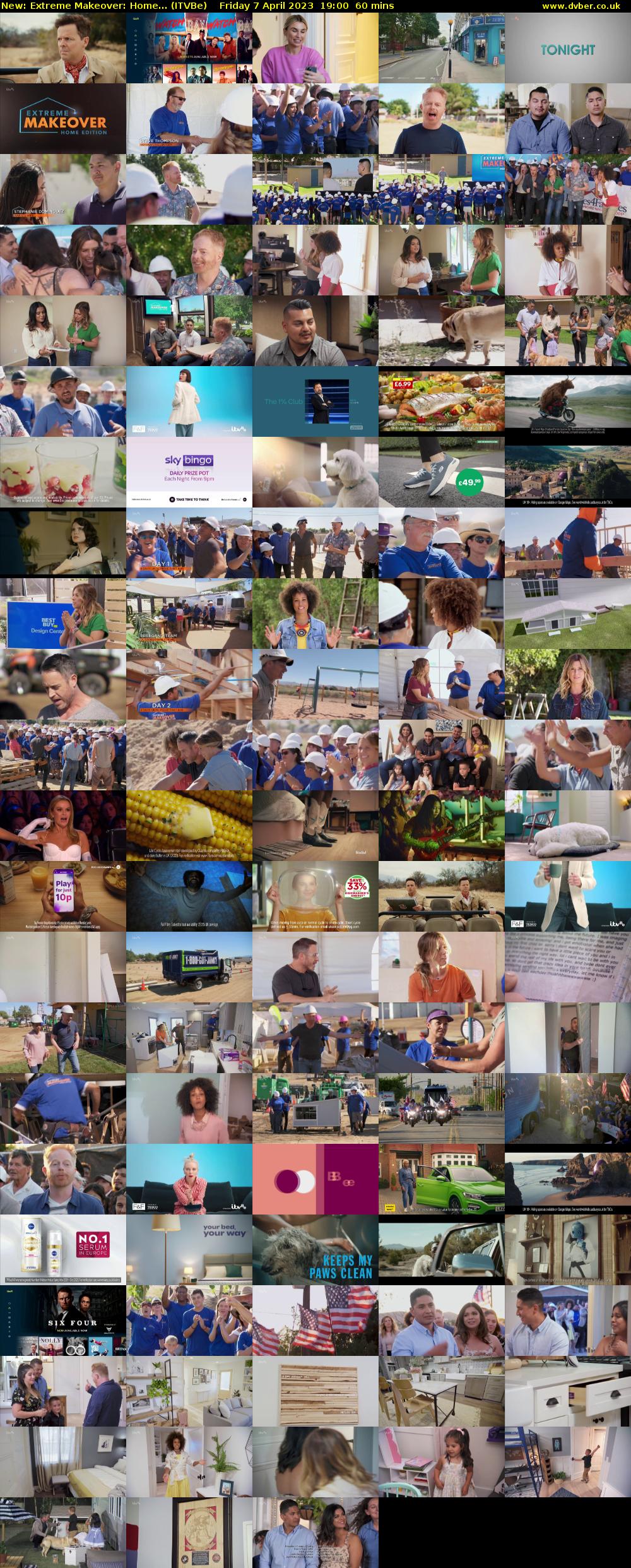 Extreme Makeover: Home... (ITVBe) Friday 7 April 2023 19:00 - 20:00