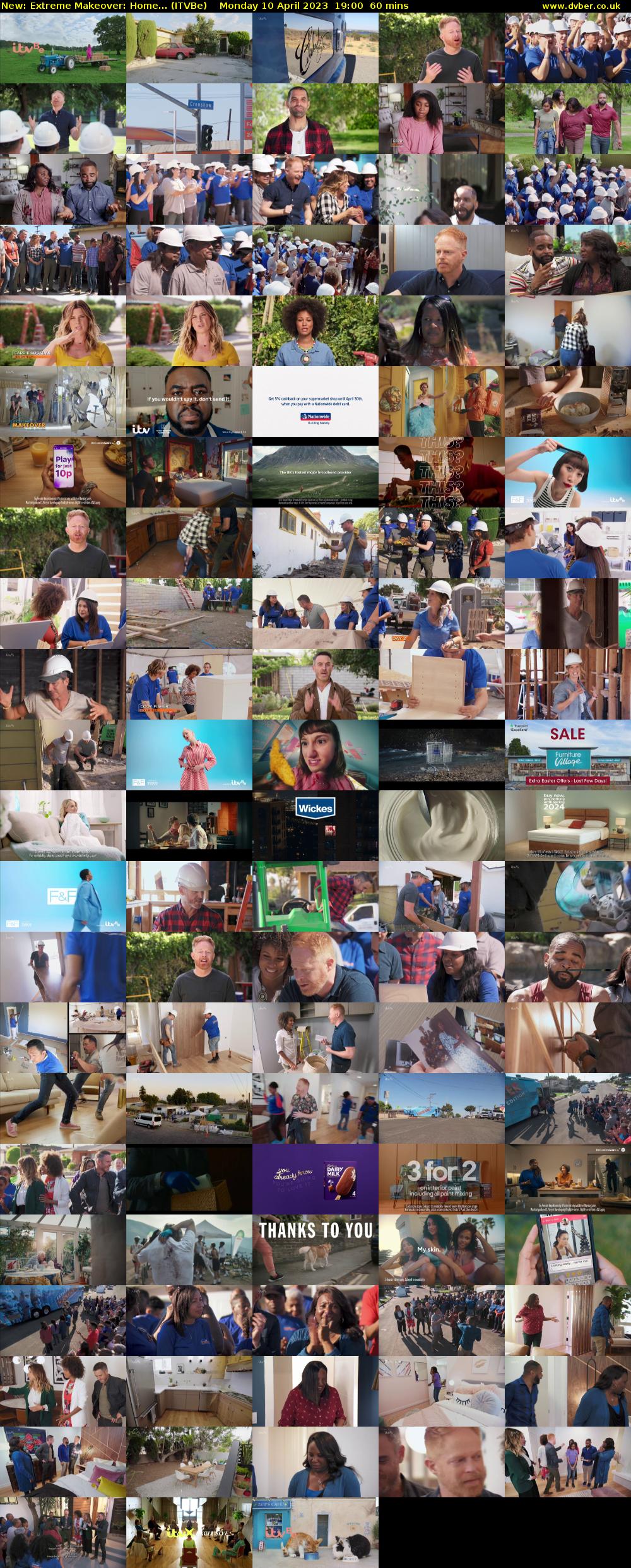 Extreme Makeover: Home... (ITVBe) Monday 10 April 2023 19:00 - 20:00