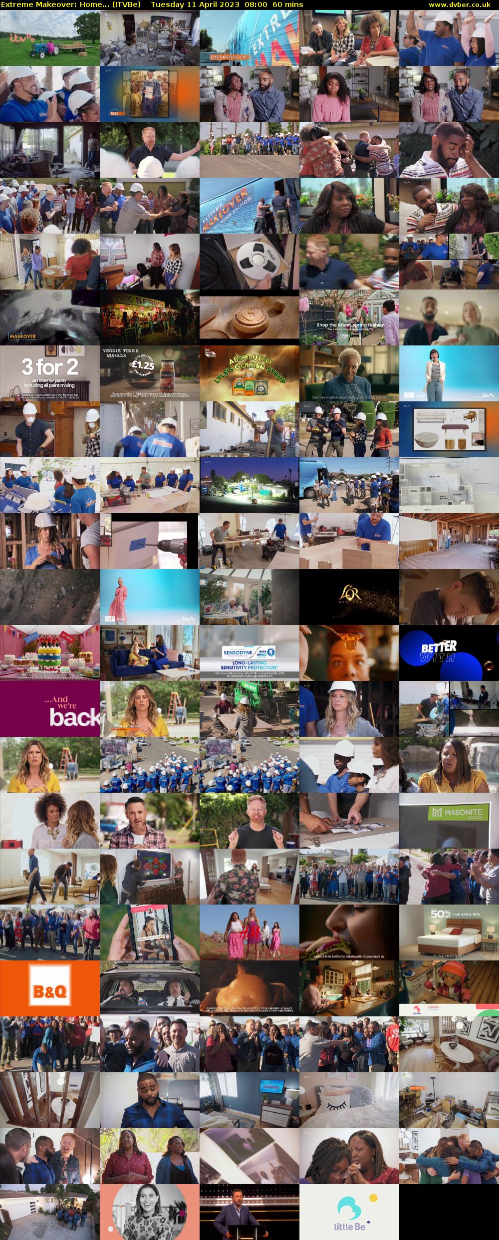 Extreme Makeover: Home... (ITVBe) Tuesday 11 April 2023 08:00 - 09:00
