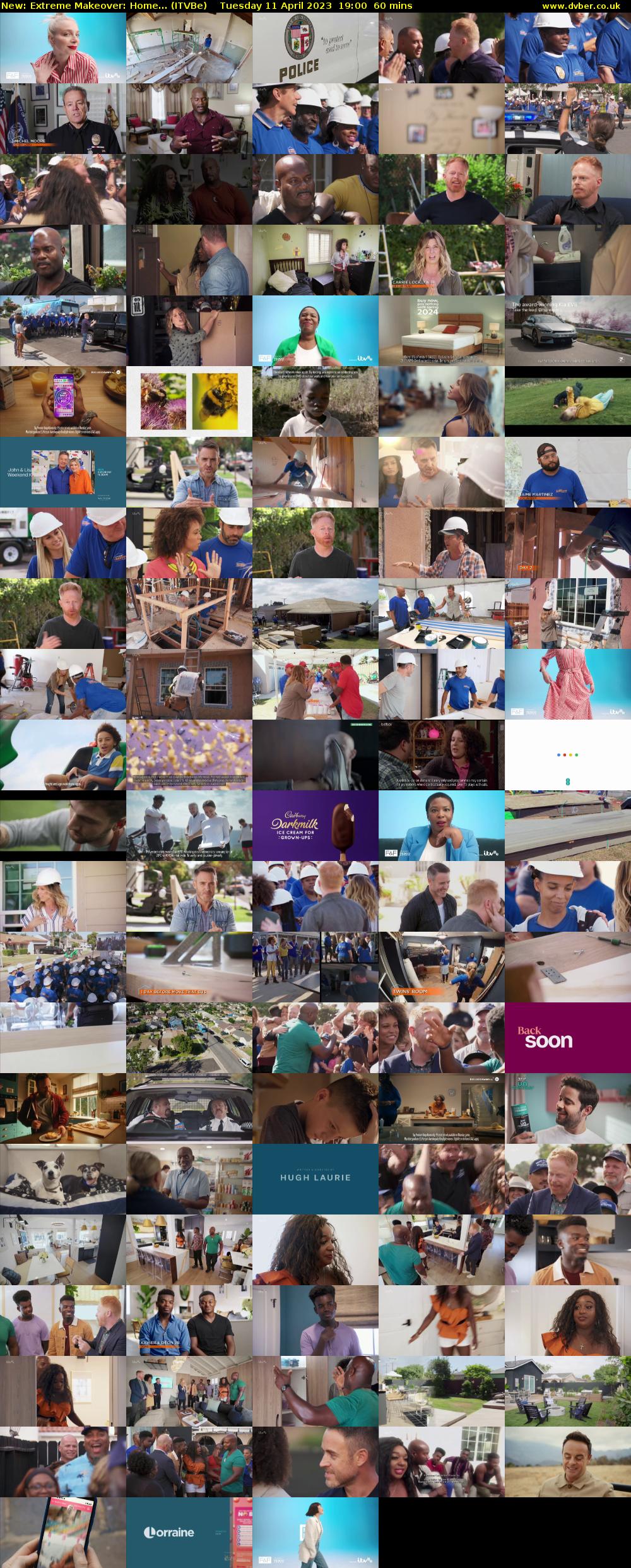 Extreme Makeover: Home... (ITVBe) Tuesday 11 April 2023 19:00 - 20:00