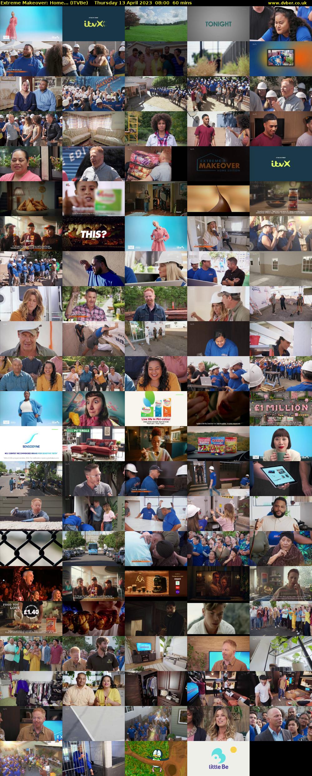 Extreme Makeover: Home... (ITVBe) Thursday 13 April 2023 08:00 - 09:00