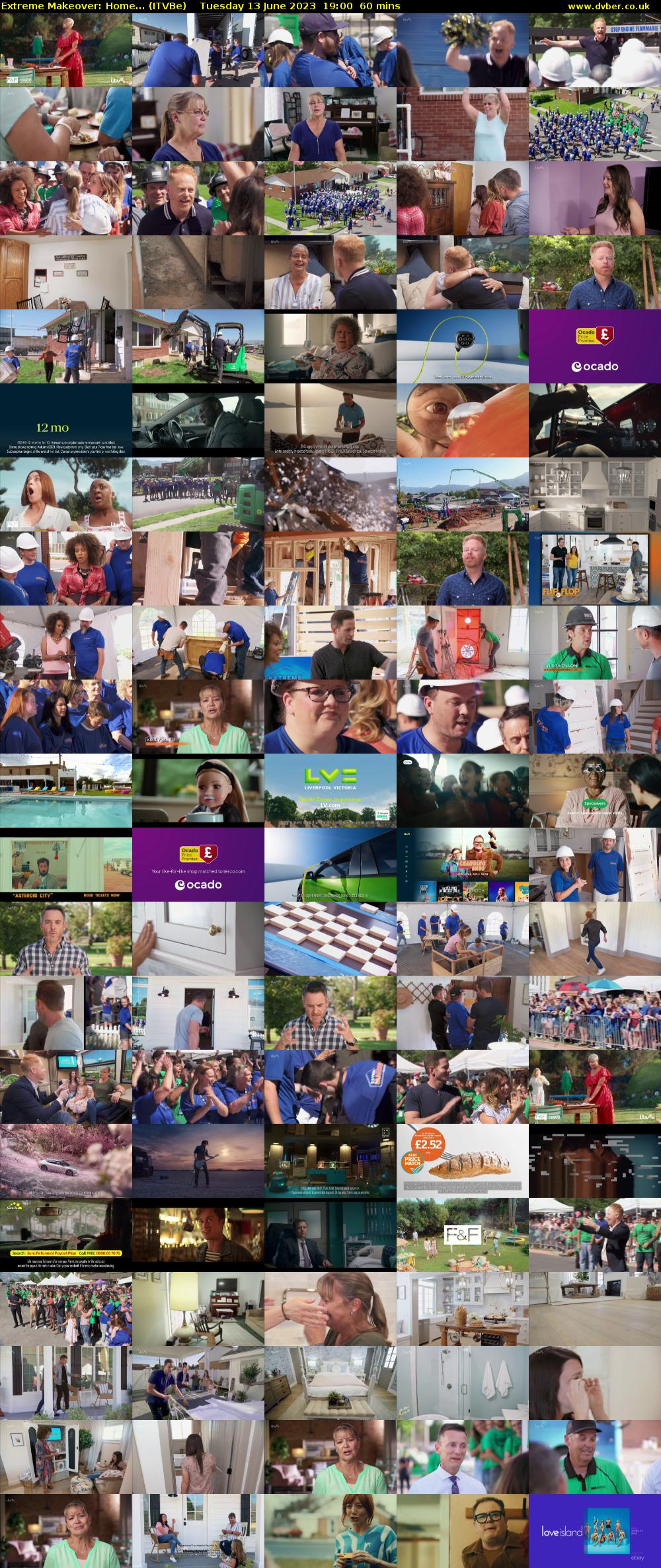 Extreme Makeover: Home... (ITVBe) Tuesday 13 June 2023 19:00 - 20:00