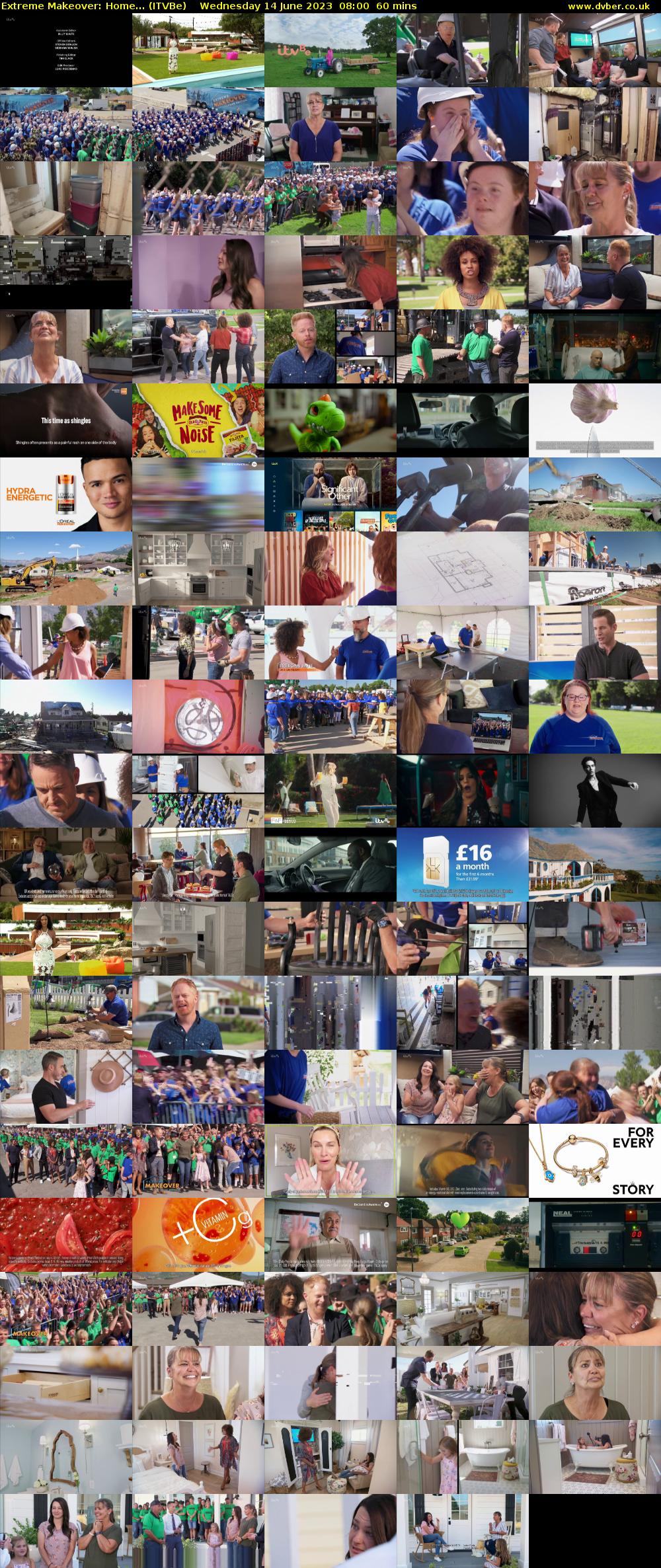 Extreme Makeover: Home... (ITVBe) Wednesday 14 June 2023 08:00 - 09:00