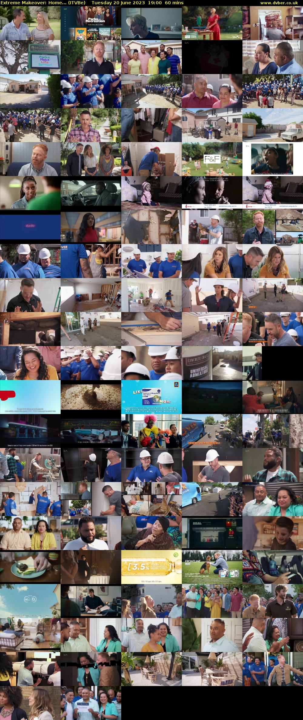 Extreme Makeover: Home... (ITVBe) Tuesday 20 June 2023 19:00 - 20:00