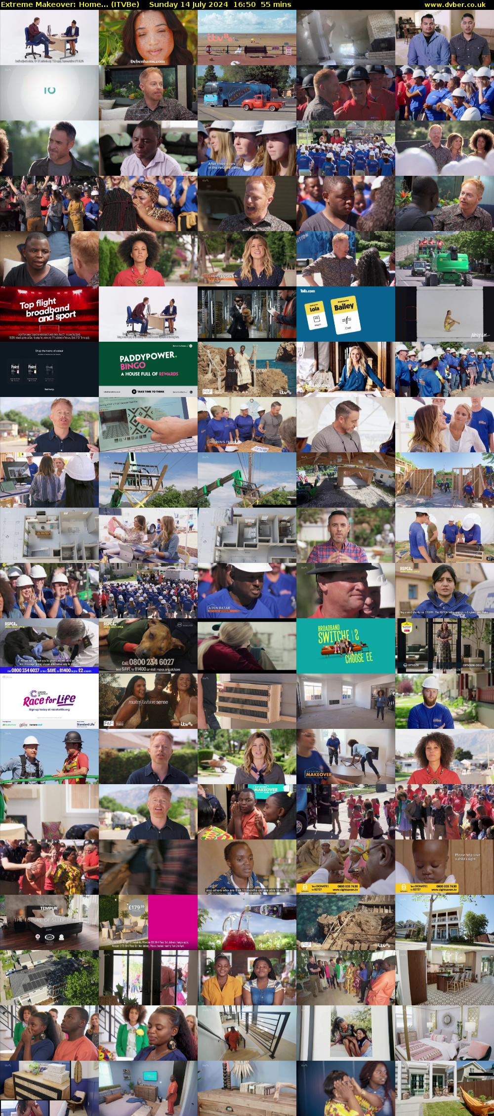 Extreme Makeover: Home... (ITVBe) Sunday 14 July 2024 16:50 - 17:45