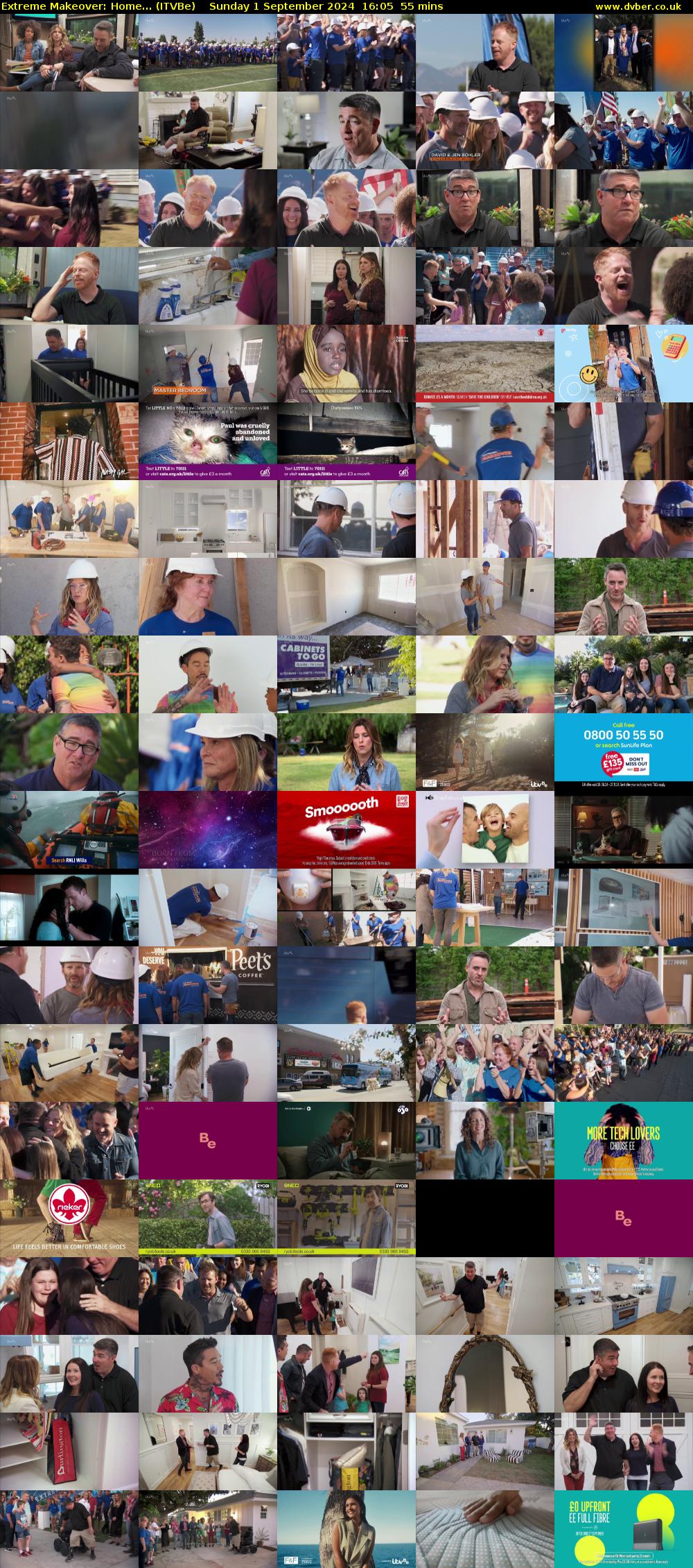 Extreme Makeover: Home... (ITVBe) Sunday 1 September 2024 16:05 - 17:00