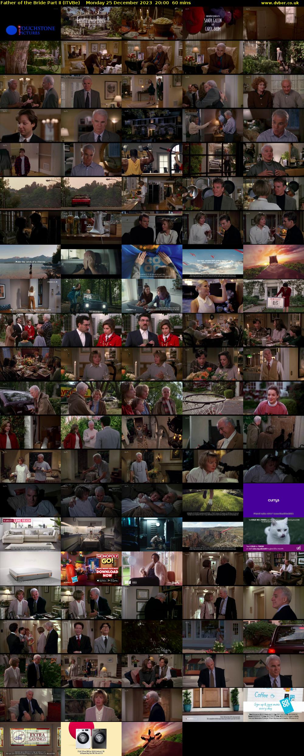 Father of the Bride Part II (ITVBe) Monday 25 December 2023 20:00 - 21:00