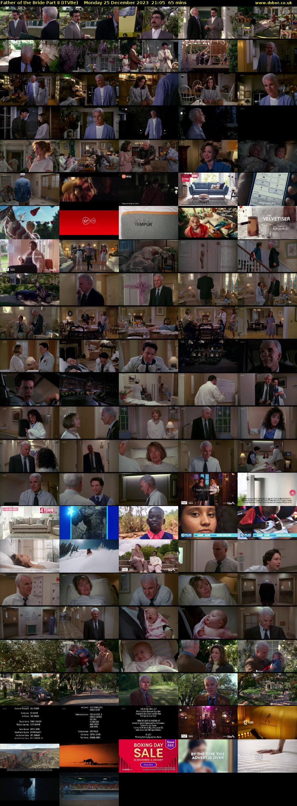 Father of the Bride Part II (ITVBe) Monday 25 December 2023 21:05 - 22:10