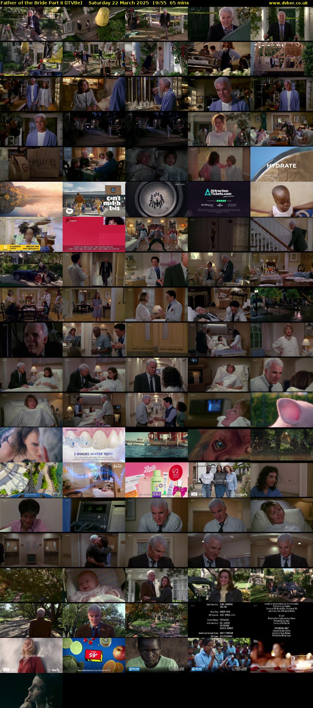 Father of the Bride Part II (ITVBe) Saturday 22 March 2025 19:55 - 21:00