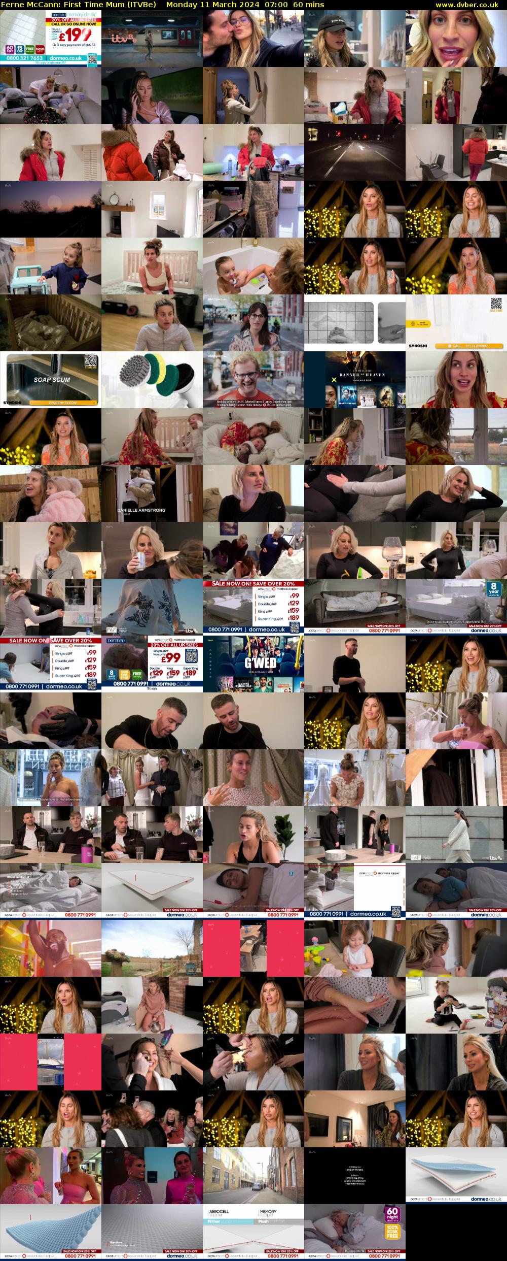 Ferne McCann: First Time Mum (ITVBe) Monday 11 March 2024 07:00 - 08:00