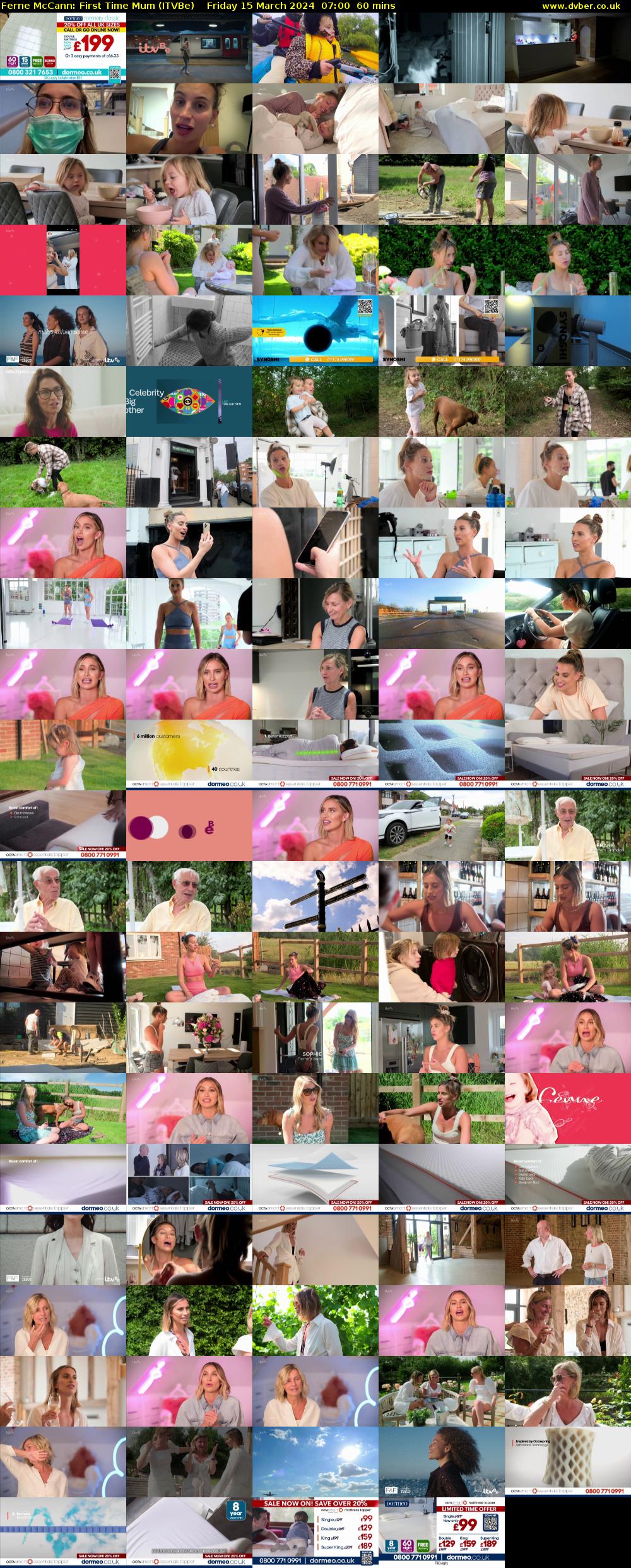 Ferne McCann: First Time Mum (ITVBe) Friday 15 March 2024 07:00 - 08:00