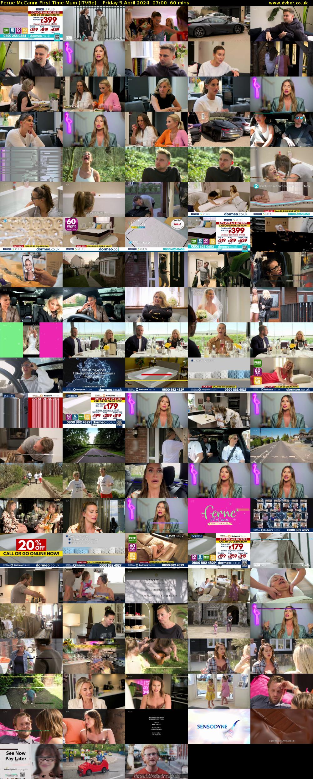 Ferne McCann: First Time Mum (ITVBe) Friday 5 April 2024 07:00 - 08:00