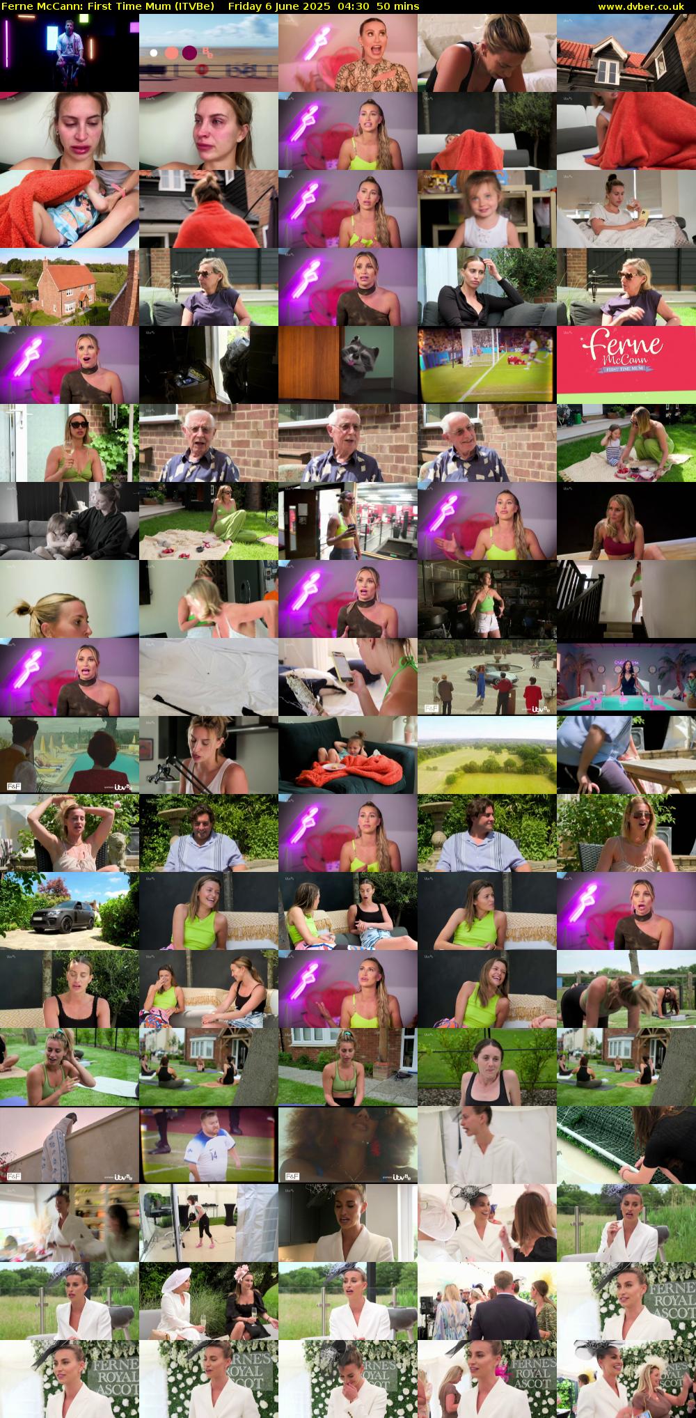 Ferne McCann: First Time Mum (ITVBe) Friday 6 June 2025 04:30 - 05:20