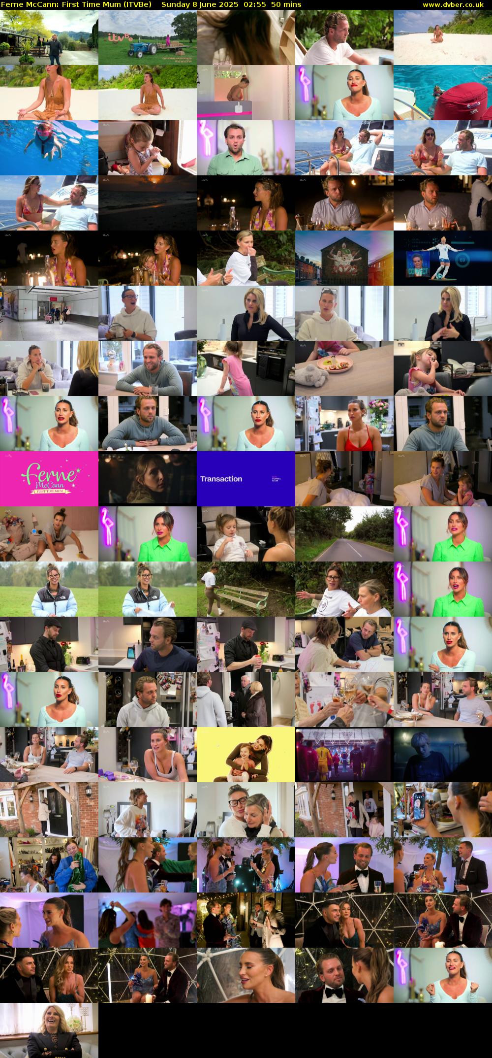 Ferne McCann: First Time Mum (ITVBe) Sunday 8 June 2025 02:55 - 03:45