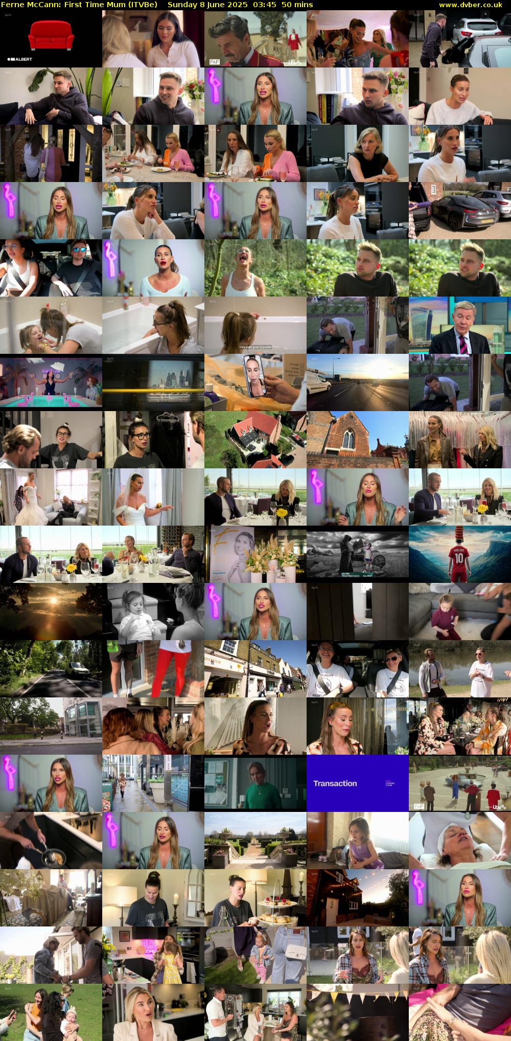 Ferne McCann: First Time Mum (ITVBe) Sunday 8 June 2025 03:45 - 04:35