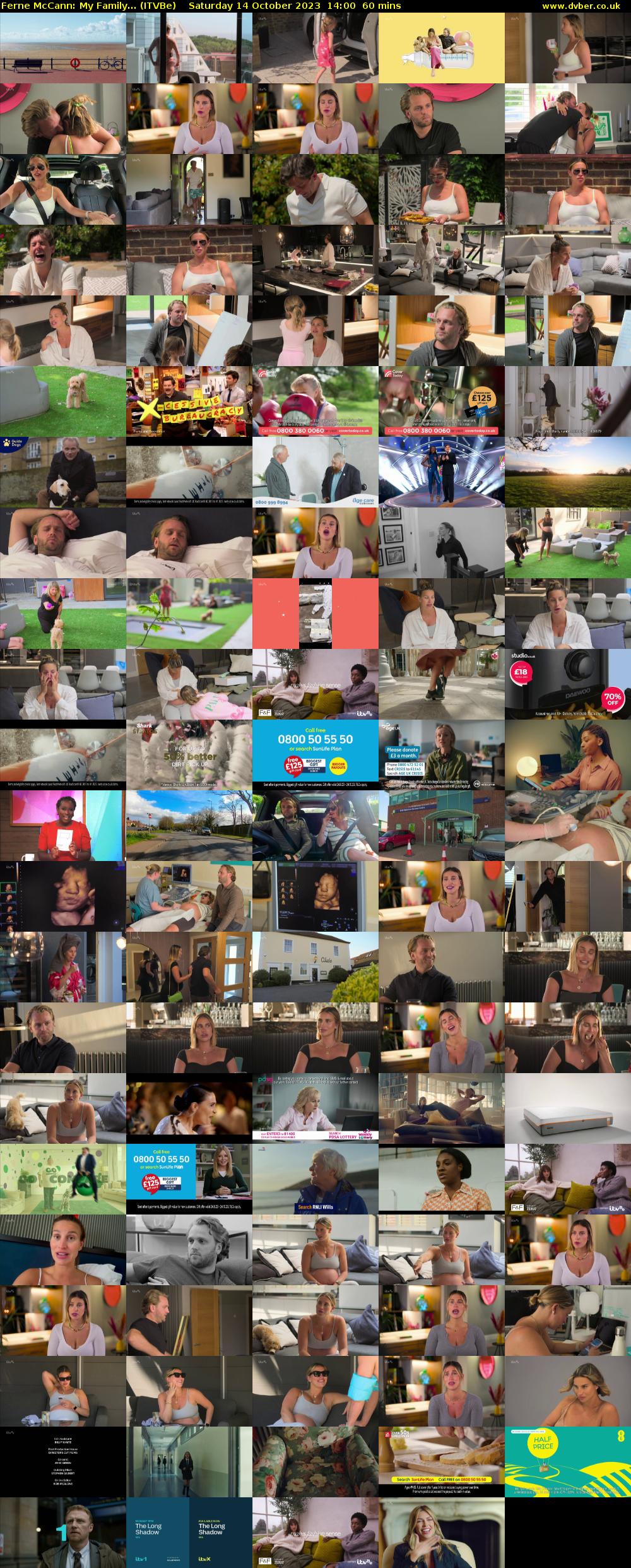 Ferne McCann: My Family... (ITVBe) Saturday 14 October 2023 14:00 - 15:00